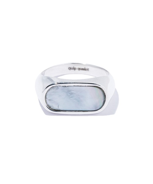 quip queint(クイップクエイント)の「【quip queint】palette ring/パレット リング QU320/QU321/QU322/QU323(リング・レディース・ブルー/ブラック系1/グリーン/ホワイト系1・15 /13/11/9)」の2枚目の写真