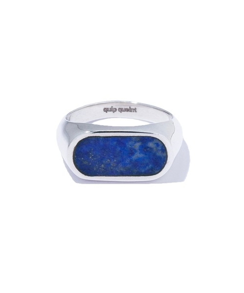quip queint(クイップクエイント)の「【quip queint】palette ring/パレット リング QU320/QU321/QU322/QU323(リング・レディース・ブルー/ブラック系1/グリーン/ホワイト系1・15 /13/11/9)」の4枚目の写真