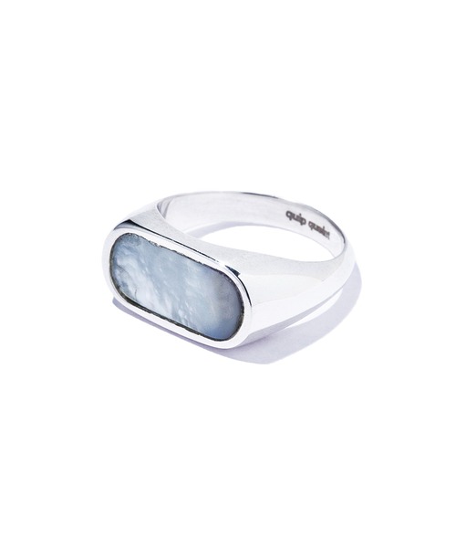 quip queint(クイップクエイント)の「【quip queint】palette ring/パレット リング QU320/QU321/QU322/QU323(リング・レディース・ブルー/ブラック系1/グリーン/ホワイト系1・15 /13/11/9)」の8枚目の写真