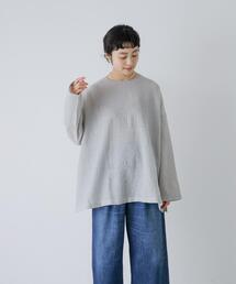 ウールコットンワイドプルオーバー