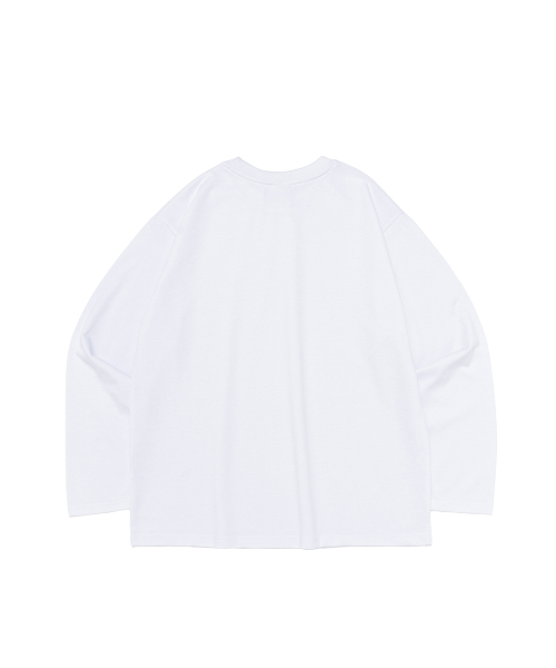 TAILOR STUDIO(テーラースタジオ)の「NBL ハーフロゴ ロングスリーブ (ホワイト)(Tシャツ/カットソー・メンズ・その他・SMALL/MEDIUM/LARGE/X-LARGE)」の2枚目の写真