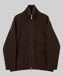 UJOH（ウジョー）の「【UJOH HOMME】ZIP High Neck Drivers Knit（ニット/セーター）」