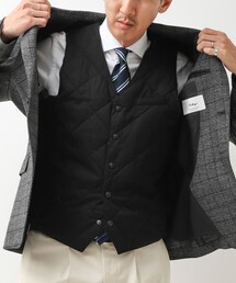 TAION（タイオン）の「【TAION/タイオン】SINGLE SNAP BUTTON DOWN GILET BRUSHED TWILL 26AW（ダウンベスト）」