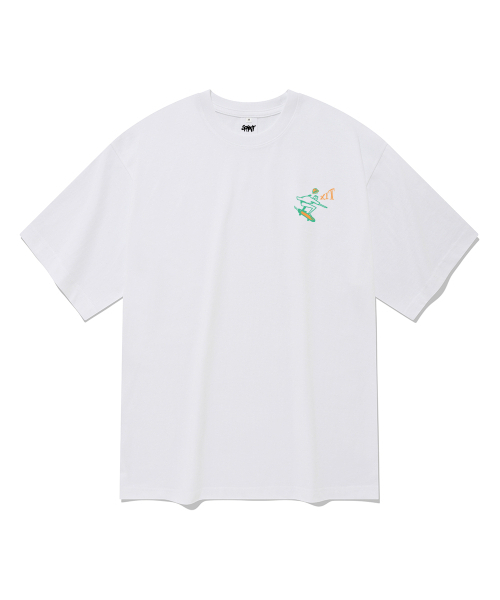 SPITXIT（スピットシット）の「CEMENT KIDS 半袖Tシャツ 5色（Tシャツ/カットソー・メンズ・ホワイト/ブラック/ベージュ/ネイビー/グレー・SMALL/MEDIUM/LARGE/X-LARGE）」の6枚目の写真