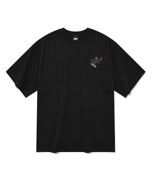 SPITXIT（スピットシット）の「CEMENT KIDS 半袖Tシャツ 5色（Tシャツ/カットソー・メンズ・ホワイト/ブラック/ベージュ/ネイビー/グレー・SMALL/MEDIUM/LARGE/X-LARGE）」の8枚目の写真