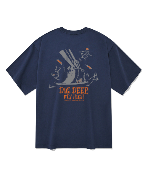 SPITXIT（スピットシット）の「CEMENT KIDS 半袖Tシャツ 5色（Tシャツ/カットソー・メンズ・ホワイト/ブラック/ベージュ/ネイビー/グレー・SMALL/MEDIUM/LARGE/X-LARGE）」の13枚目の写真