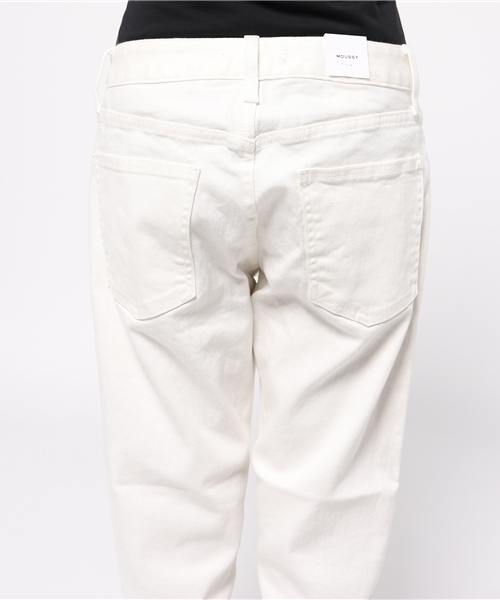 MOUSSY（マウジー）の「WHT fringe cropped Tapered（その他パンツ・レディース・ホワイト・23inch/24inch/25inch/26inch/27inch）」の8枚目の写真