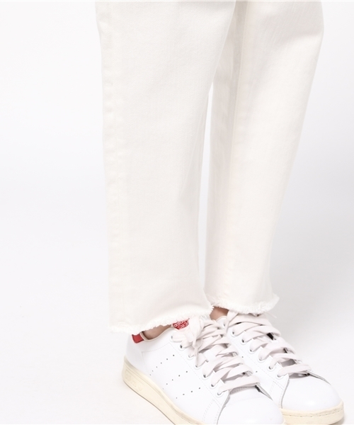 MOUSSY（マウジー）の「WHT fringe cropped Tapered（その他パンツ・レディース・ホワイト・23inch/24inch/25inch/26inch/27inch）」の10枚目の写真