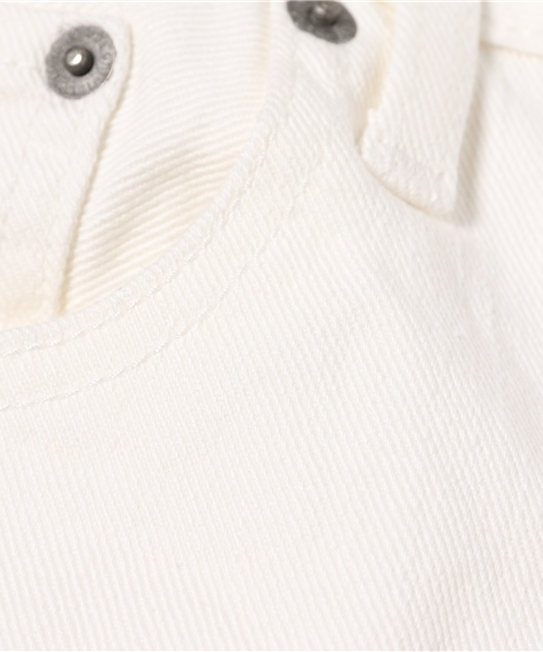 MOUSSY（マウジー）の「WHT fringe cropped Tapered（その他パンツ・レディース・ホワイト・23inch/24inch/25inch/26inch/27inch）」の6枚目の写真