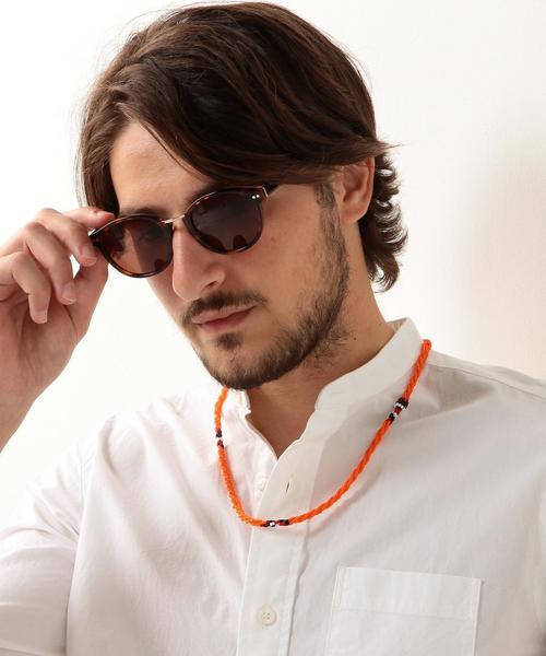 UNITED ARROWS(ユナイテッドアローズ)の「<TEGE UNITED ARROWS(テゲ ユナイテッドアローズ)>NARROW NECKLACE◆(ネックレス・メンズ・ホワイト/ブラック/レッド/オレンジ/コバルトブルー/その他1・FREE)」の10枚目の写真