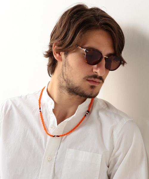 UNITED ARROWS(ユナイテッドアローズ)の「<TEGE UNITED ARROWS(テゲ ユナイテッドアローズ)>NARROW NECKLACE◆(ネックレス・メンズ・ホワイト/ブラック/レッド/オレンジ/コバルトブルー/その他1・FREE)」の11枚目の写真