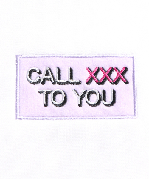 WEGO（ウィゴー）の「WEGO/バイカラーBOXロゴビッグプルオーバー（スウェット・レディース・ライトピンク/ホワイト・FREE）」の6枚目の写真