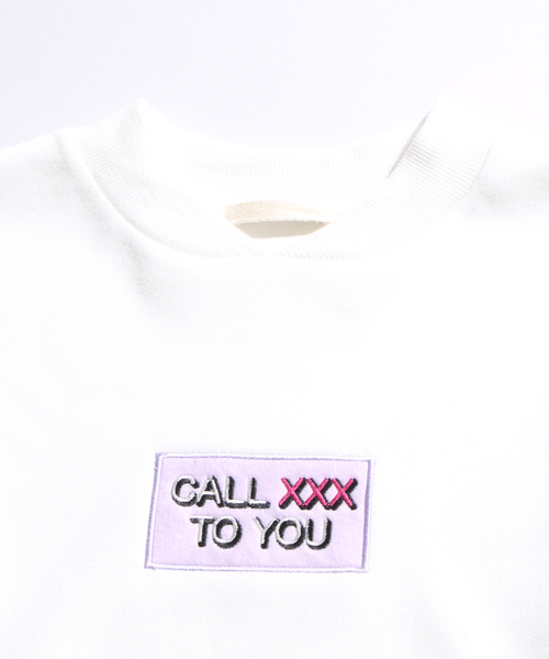 WEGO（ウィゴー）の「WEGO/バイカラーBOXロゴビッグプルオーバー（スウェット・レディース・ライトピンク/ホワイト・FREE）」の7枚目の写真