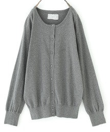 n'OrLABEL | 『シンプルUネックカーデ』(カーディガン/ボレロ)
