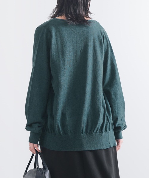 シンプルUネックカーデ』（カーディガン/ボレロ）｜n'OrLABEL