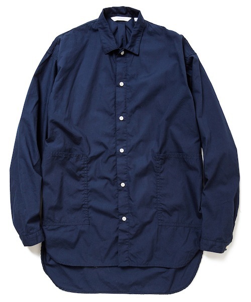 rehacer(レアセル)の「rehacer :Pilgrim Wide Shirt Made in Okayama Japan / プリグリムワイドシャツ メイドイン岡山ジャパン(シャツ/ブラウス・メンズ・ホワイト/カーキ/ネイビー/モカ/ブラック・SMALL/LARGE/MEDIUM)」の5枚目の写真