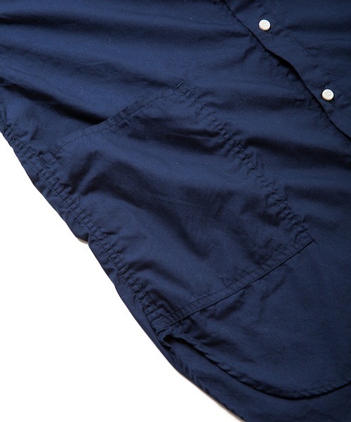 rehacer(レアセル)の「rehacer :Pilgrim Wide Shirt Made in Okayama Japan / プリグリムワイドシャツ メイドイン岡山ジャパン(シャツ/ブラウス・メンズ・ホワイト/カーキ/ネイビー/モカ/ブラック・SMALL/LARGE/MEDIUM)」の12枚目の写真