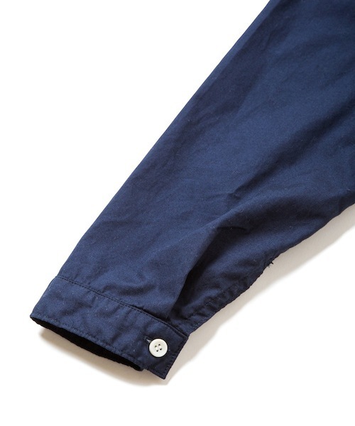 rehacer(レアセル)の「rehacer :Pilgrim Wide Shirt Made in Okayama Japan / プリグリムワイドシャツ メイドイン岡山ジャパン(シャツ/ブラウス・メンズ・ホワイト/カーキ/ネイビー/モカ/ブラック・SMALL/LARGE/MEDIUM)」の14枚目の写真
