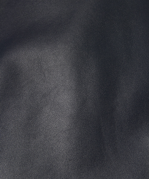 JACKROSE（ジャックローズ）の「ラムレザーダブルライダース　TYPE－1（ライダースジャケット・メンズ・ブラック/ネイビー・L/M/S/XL）」の11枚目の写真