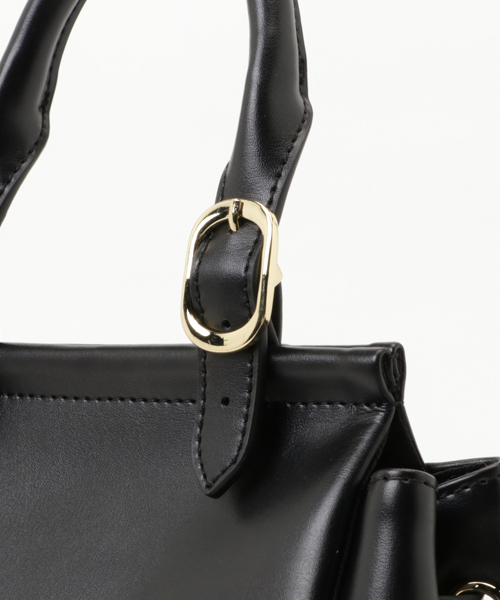 Banner Barrett（バナーバレット）の「Le vernis レザーバックパック（バックパック/リュック・レディース・ブラック/キャメル・FREE）」の5枚目の写真