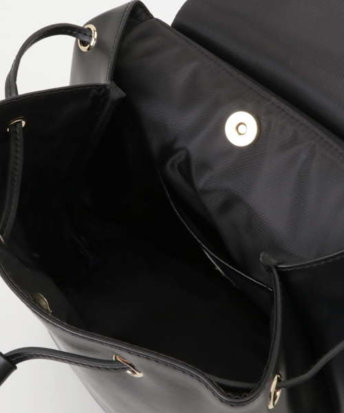 Banner Barrett（バナーバレット）の「Le vernis レザーバックパック（バックパック/リュック・レディース・ブラック/キャメル・FREE）」の8枚目の写真