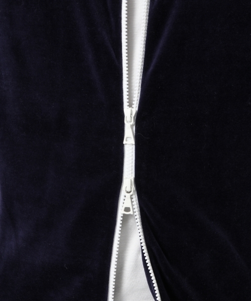 GLOBAL WORK（グローバルワーク）の「ベロアトラックジャケット/735754（カーディガン/ボレロ・メンズ・グレー/ネイビー・SMALL/X-LARGE/MEDIUM/LARGE）」の12枚目の写真