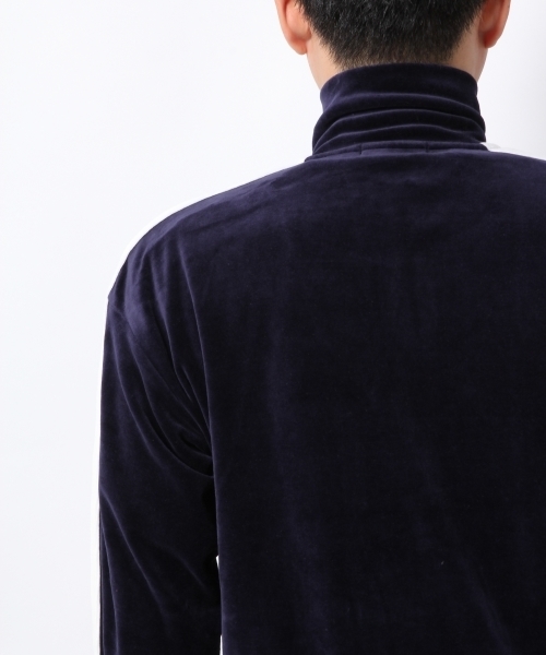 GLOBAL WORK（グローバルワーク）の「ベロアトラックジャケット/735754（カーディガン/ボレロ・メンズ・グレー/ネイビー・SMALL/X-LARGE/MEDIUM/LARGE）」の13枚目の写真