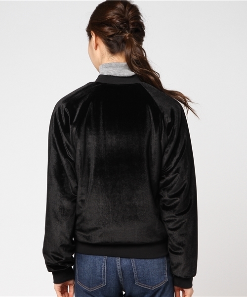 RAY CASSIN（レイカズン）の「ベロア刺繍×ボアリバーシブルブルゾン