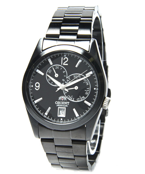 AMERICAN RAG CIE(アメリカンラグシー)の「ORIENT別注ブラックモデル(101-BRI-NEW MULTI)(アナログ腕時計・メンズ・シルバー/ゴールド・フリ-)」の1枚目の写真