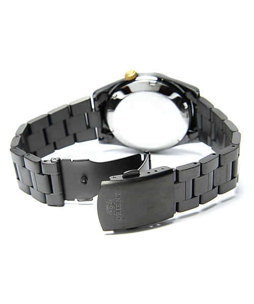 AMERICAN RAG CIE(アメリカンラグシー)の「ORIENT別注ブラックモデル(101-BRI-NEW MULTI)(アナログ腕時計・メンズ・シルバー/ゴールド・フリ-)」の5枚目の写真