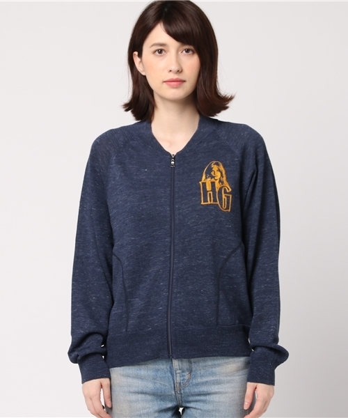 【超希少モデル⭐︎】HYSTERIC GLAMOUR ジップカーディガン 超希少モデル⭐︎】HYSTERIC GLAMOUR ジップカーディガン