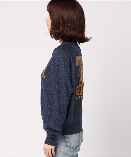 HYSTERIC GLAMOUR（ヒステリックグラマー）の「PARADISE CLUB刺繍 BZ（カーディガン/ボレロ・レディース・ネイビー/トップグレー/ブラック・FREE）」の9枚目の写真