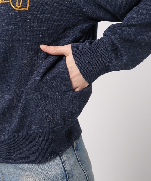 HYSTERIC GLAMOUR（ヒステリックグラマー）の「PARADISE CLUB刺繍 BZ（カーディガン/ボレロ・レディース・ネイビー/トップグレー/ブラック・FREE）」の12枚目の写真