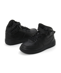 NIKE | NIKE ナイキ 17-22FORCE 1 MID (PS) ナイキ フォース 1 MID PS 314196-004 004BLACK/BLACK(スニーカー)