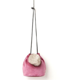 archives | ファー付き巾着バッグ(ショルダーバッグ)