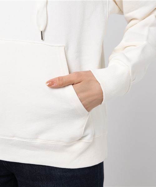 LIPSTAR(リップスター)の「バイオ裏毛パーカー(Tシャツ/カットソー・レディース・パープル/グレー/オフホワイト/グリーン・M)」の9枚目の写真