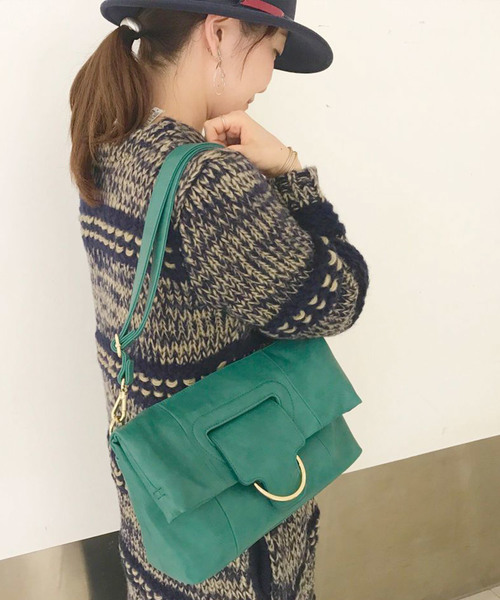 Ear Papillonner イアパピヨネ の Dメタル3wayバッグ ショルダーバッグ Wear