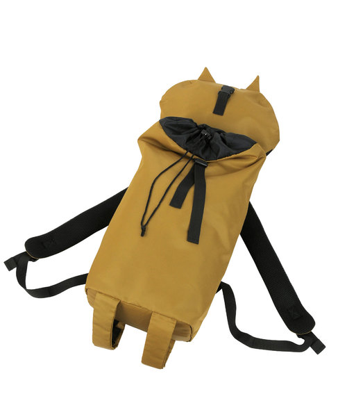 にゃー（ニャー）の「S おんぶにゃーバックパック（バックパック/リュック・レディース・ブラック/イエロー/ネイビー・FREE/フリー）」の9枚目の写真
