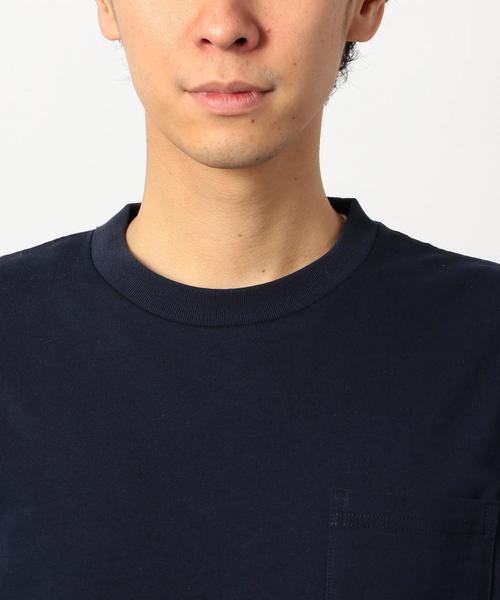 green label relaxing（グリーンレーベルリラクシング）の「SC ヘビーウェイト クルーネック カットソー ◆（Tシャツ/カットソー・メンズ・ホワイト/イエロー/ネイビー/ライラック・X-LARGE/LARGE/MEDIUM/SMALL）」の9枚目の写真
