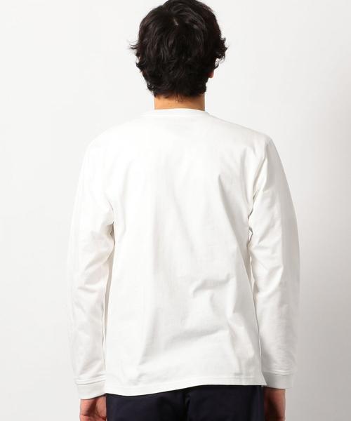 green label relaxing（グリーンレーベルリラクシング）の「SC ヘビーウェイト クルーネック カットソー ◆（Tシャツ/カットソー・メンズ・ホワイト/イエロー/ネイビー/ライラック・X-LARGE/LARGE/MEDIUM/SMALL）」の15枚目の写真