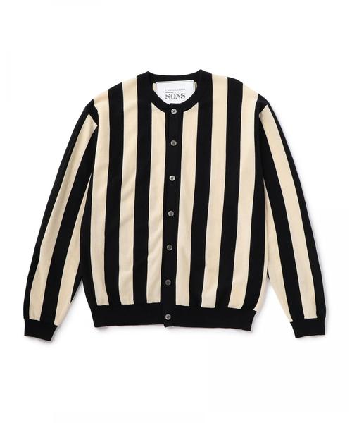 UNITED ARROWS & SONS（ユナイテッドアローズアンドサンズ）の「UNITED ARROWS & SONS（ユナイテッドアローズ＆サンズ）ANDRE C/NECK CGN（ニット/セーター・メンズ・ピンク/ネイビー・MEDIUM/LARGE/SMALL/X-LARGE）」の2枚目の写真