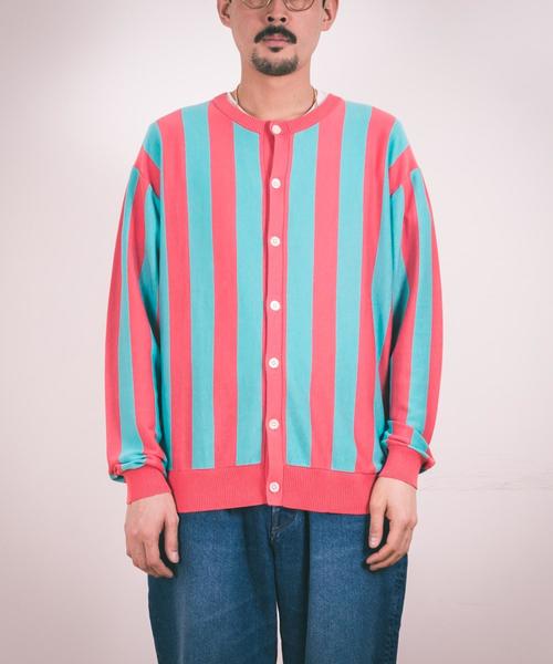 UNITED ARROWS & SONS（ユナイテッドアローズアンドサンズ）の「UNITED ARROWS & SONS（ユナイテッドアローズ＆サンズ）ANDRE C/NECK CGN（ニット/セーター・メンズ・ピンク/ネイビー・MEDIUM/LARGE/SMALL/X-LARGE）」の9枚目の写真