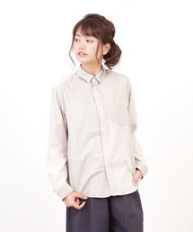 CUBE SUGAR | 異素材組合せレギュラーシャツ(シャツ/ブラウス)