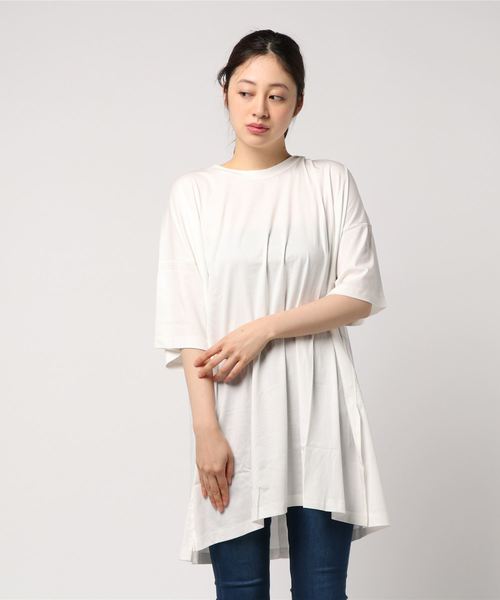 DIESEL(ディーゼル)の「00SBIA0QANW(Tシャツ/カットソー・レディース・ホワイト/ブルー/ブラック・MEDIUM/LARGE/XX-SMALL/SMALL/X-SMALL)」の7枚目の写真