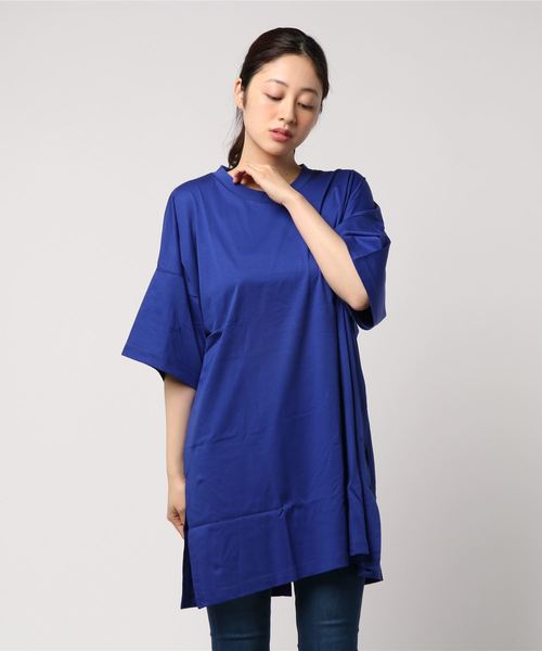 DIESEL(ディーゼル)の「00SBIA0QANW(Tシャツ/カットソー・レディース・ホワイト/ブルー/ブラック・MEDIUM/LARGE/XX-SMALL/SMALL/X-SMALL)」の3枚目の写真