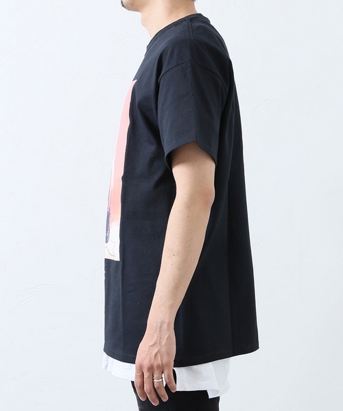 JOURNAL STANDARD(ジャーナルスタンダード)の「BJORK×K.CUMMINS ビョーク01#(Tシャツ/カットソー・メンズ・ブラック/ホワイト・LARGE/MEDIUM/X-LARGE)」の5枚目の写真