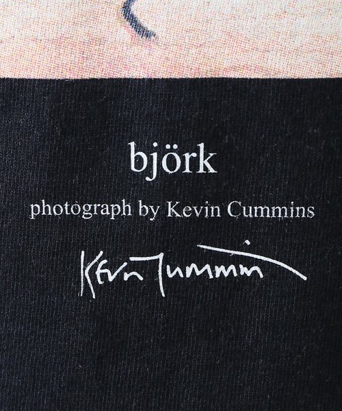 JOURNAL STANDARD(ジャーナルスタンダード)の「BJORK×K.CUMMINS ビョーク01#(Tシャツ/カットソー・メンズ・ブラック/ホワイト・LARGE/MEDIUM/X-LARGE)」の9枚目の写真