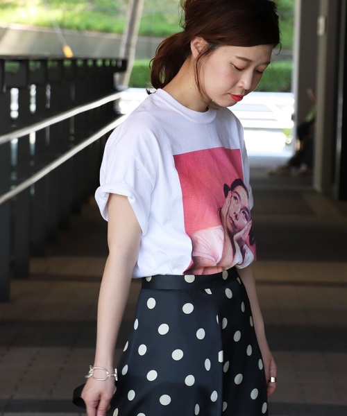 JOURNAL STANDARD(ジャーナルスタンダード)の「BJORK×K.CUMMINS ビョーク01#(Tシャツ/カットソー・メンズ・ブラック/ホワイト・LARGE/MEDIUM/X-LARGE)」の18枚目の写真