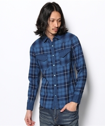 INDIGO CHECK / WORK SHIRTS