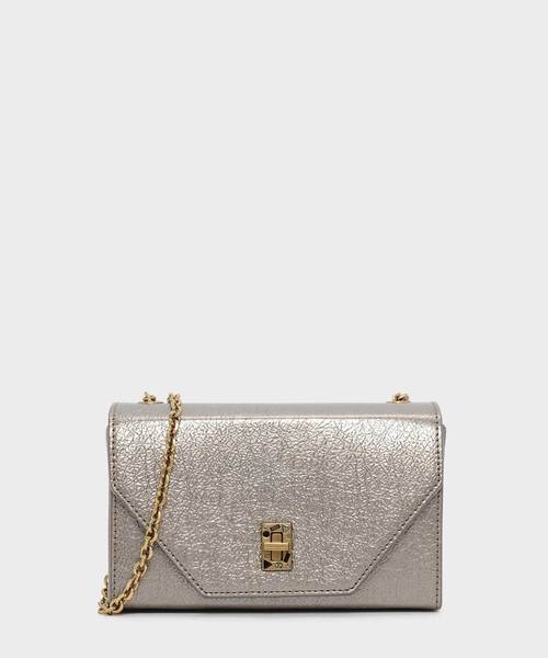 CHARLES & KEITH(チャールズ & キース)の「エンベリッシュターンロッククラッチ / EMBELLISHED TURN-LOCK CLUTCH(クラッチバッグ・レディース・ブラック/ブロンズ/アイボリー/バーガンディー・S)」の2枚目の写真